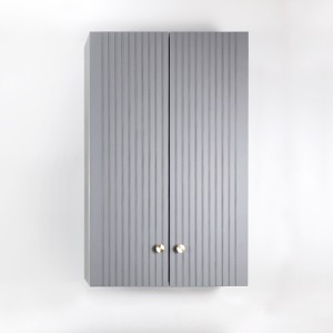 LAON2-GRAY 라온 줄무늬타입 욕실장(그레이)W500 X H800 X D180